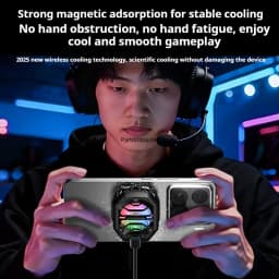 New MEMO CX14 Magnetic Wireless Phone Cooler with 2000mAh Battery Semiconductor Refrigeration Cooling Gadget Clip-on Version