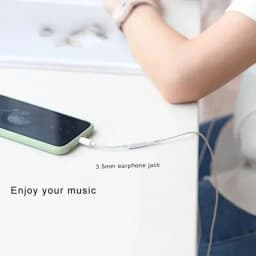 1-8pcs For Lighting Headphone Adapter for IPhone 11 12 13 14 Pro Max 12Mini SE XR X 8 7 + IOS To 3.5 Mm Jack AUX Audio Cable
