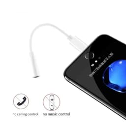 1-8pcs For Lighting Headphone Adapter for IPhone 11 12 13 14 Pro Max 12Mini SE XR X 8 7 + IOS To 3.5 Mm Jack AUX Audio Cable