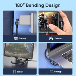 Type-C to Type-C 240W Mobile Phone Data Cable 5A Fast Charging 180 Degree Charger USB-C Suitable for Huawei MacBook Samsung OPPO