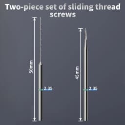Sliding Drill Bit Screw Killer Professional Screw Extractor For iPhone Phone Motherboard Frame Repair Quick Removal Screw Tool
