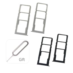 For Samsung Galaxy A13 A14 A15 A16 A20 A20e A20s A21 A21s A22 SIM Card Tray Drawer Holder Dual Slot Replacement Parts