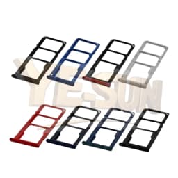 For Samsung Galaxy A13 A14 A15 A16 A20 A20e A20s A21 A21s A22 SIM Card Tray Drawer Holder Dual Slot Replacement Parts
