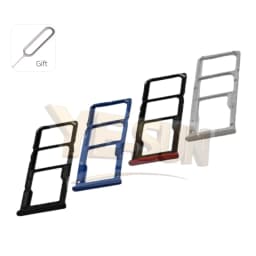 For Samsung Galaxy A13 A14 A15 A16 A20 A20e A20s A21 A21s A22 SIM Card Tray Drawer Holder Dual Slot Replacement Parts