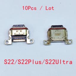 10pcs For SamSung Galaxy S24 S23 S22 S21 S20 Plus Ultra A22 A12 A11 A51 A71 A52 A72 A73 A03S USB Charging Port Charger Connector