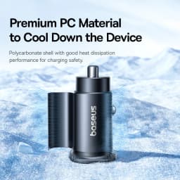 Baseus 30W Car Charger Dual Port USB Type-C Fast Charging PD QC FCP AFC For Tablet iPhone 16 15 Samsung S24 S25 Xiaomi Huawei