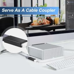 USB 3.0 to A-Type Female Adapter Cable Coupler - Expansion Connector for Connecting Two Male Lines USB Female to USB Female
