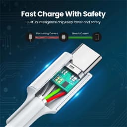 100W USB-C to USB-C Fast Charging PD Cable for iPhone 15 Pro Max iPad Air 5 Macbook Huawei Mate 60 Samsung Type C to Type C Cord