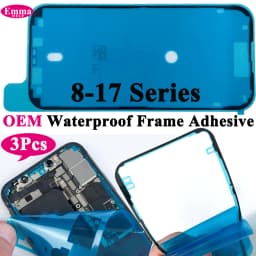 3pcs Waterproof LCD Screen Adhesive Tape for iPhone 17 Pro Max 16 15 Plus 14 13 12 11 OEM Frame Seal