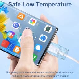66W USB Type C To Type C Super Charger Cable For Huawei P50 P40 P30 Mate 9 10 Pro Nova 6 5 4 6A Fast Charing For Samsung Xiaomi