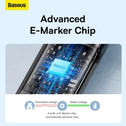 Baseus 240W USB C Cable Power Wire PD3.1 for MacBook Samsung iPhone 17 USB C to USB C PD Cable 48V 5A Fast Charging Type C Cable