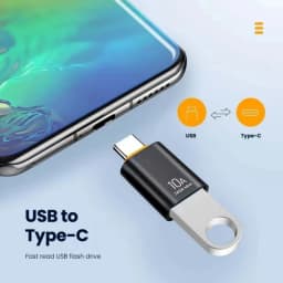 10A OTG USB 3.0 To Type C Adapter USB C Male To USB Female Converter Fast Charging OTG For Macbook Laptop Xiaomi Samsung