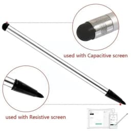 1/2/3pcs Universal Tablet Pen Phone Capacitive/Resistive Stylus Pen For IPhone Ipad Android All Touch Screens Rubber Stylus Pens