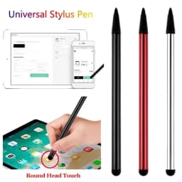 1/2/3pcs Universal Tablet Pen Phone Capacitive/Resistive Stylus Pen For IPhone Ipad Android All Touch Screens Rubber Stylus Pens
