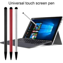 1/2/3pcs Universal Tablet Pen Phone Capacitive/Resistive Stylus Pen For IPhone Ipad Android All Touch Screens Rubber Stylus Pens