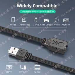 5CM 10CM 15CM 30CM 90 Degree Up & Down & Left &Right Angled USB A Male to USB Female Extension Adapter Cable for Computer Tablet