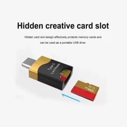 OTG Type C To Micro-SD TF Adapter Cardreader High Speed Card Reader Smart Memory Card Reader For Huawei Samsung Laptop