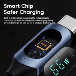 Toocki USB Type C Cable 66W Fast Charging Charger USB A to USB C Display Cable For iPhone 15 Xiaomi POCO F3 Realme Macbook iPad