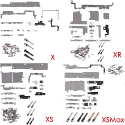 1set Full Screws + Inner Metal Bracket Holder For iPhone 5S SE 6 6S 7 8 Plus X XR XSMAX 11 Pro Max Inside Small Iron Parts1set