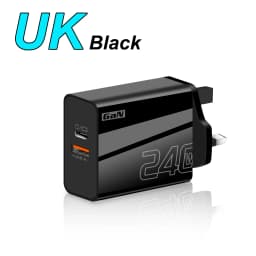 240W GaN Charger Dual Port USB A Type C PD Fast Charging Adapter QC3.0 Wall Charger for iPhone Samsung Laptop Travel Adapter