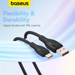Baseus Fast USB A To Type C Cable Fast Charging Data Cord Wire For Xiaomi Samsung USB C to USB C Cable For Huawei