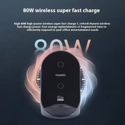 Huawei Super Fast Charge Vertical Wireless Charger 80W Max Air Cooling Heat Dissipation