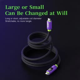 Hagibis Magnetic USB C to USB C Cable With LED Display USB C Charger Cable Type-c PD 240W Fast Charging Cord For iPhone 16/17