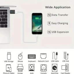 Type-C Para USB 3.0 OTG Adapter USB to Type-C Interface iPhone 15 Samsung Xiaomi Huawei Mouse Plug Tablet Adapter