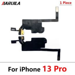NEW Replacement Parts For iPhone 12 13 Pro Max 12 13 mini 14 Plus Earpiece Speaker with Proximity Sensor No facial ID Flex Cable