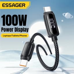 Essager 100W USB C To Type C Cable For iphone 15 Huawei PD 5A Fast Charging Cable For Macbook iPad Pro Tablet Laptop Wire Cord