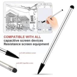 Universal Dual Use Screen Pen for Ipad Stylus for Lenovo Android Tablet Phone Stylus for Samsung for Xiaomi Capacitance Pen