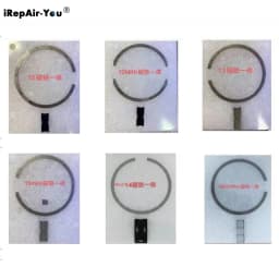 10Pcs Wireless Charging Magnet Module For iPhone 17 Pro Air 12 13 Mini 14 15 Plus 16 Pro Max Back Housing Magnetic Metal Ring