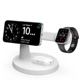 3 In 1 Magnetic Wireless Charger Stand For Magsafe iPhone 16 15 14 13 Pro Max Apple Watch 9 8 AirPods Pro Fast Charging Station