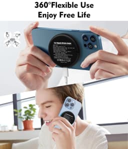 6-in-1 Magnetic Wireless Charger,for iPhone iWatch AirPods Galaxy Watch HUAWEI Watch Pixel Watch 1st 15W Fast Charger with Stand