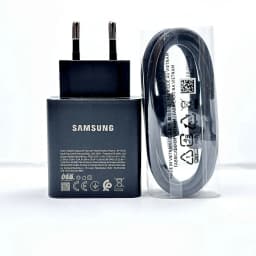 Original Samsung 60W PD Charger EU Fast Charge 5A Type C Cable For S26 Ultra S25FE S24 S23 A56 A57 M55s Tab S11 Ultra S10 FE