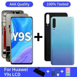 6.59"Y9S Display For Huawei Y9s STK-L21 L22 LX3 LCD Display Touch Screen Digitizer For Huawei P Smart Pro 2019 LCD With Frame