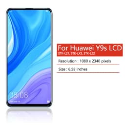 6.59"Y9S Display For Huawei Y9s STK-L21 L22 LX3 LCD Display Touch Screen Digitizer For Huawei P Smart Pro 2019 LCD With Frame