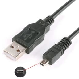 UC-E6 Digital Camera USB Data Cable Mini 8 Pin for Nikon CoolPix Fuji Panasonic Olympus Sony Camera cable