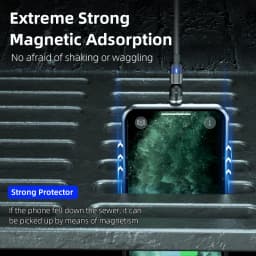 540 Rotate Magnetic USB C IPone Cable Micro USB Cable For iPhone 14 13 X 7 8s Pro Max Samung S20 21 Xiaomi Huawei Charger Cord