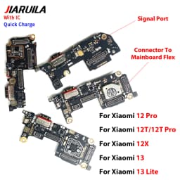 For Xiaomi Mi 12 Lite 12S 12T 12X 13 Ultra 13T 14 Pro 14T 15 15T USB Charge Port Jack Dock Connector Charging Board Flex Cable