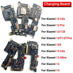 For Xiaomi Mi 12 Lite 12S 12T 12X 13 Ultra 13T 14 Pro 14T 15 15T USB Charge Port Jack Dock Connector Charging Board Flex Cable