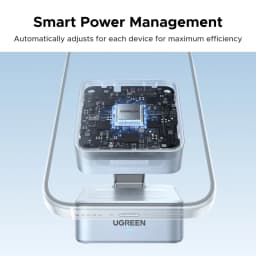 UGREEN Qi2 25W 15W Magnetic 2-in-1 Wireless Charger Stand Fast Charging Stand Magsafe Charger For iPhone 16 17 Series