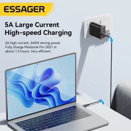 Essager 240W Super Fast Charge Type-C 66W Cable Quick Charge USB Cable 6A For iPhone 15 Pro Redmi K50 Macbook Xiaomi Samsung