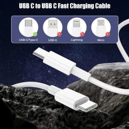 3PCS Type C to USB C data cable For iPhone 17 16 15 Fast Charging Suitable for Huawei Samsung Xiaomi Macbook Data Line