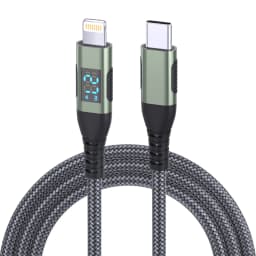 LAIHONEN USB C to Lightning 10 feet about 3 meters stepsynchronizer equipped with LED display MFi Certified for iPhone14 Pro Max