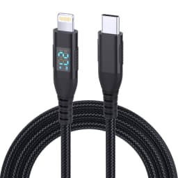 LAIHONEN USB C to Lightning 10 feet about 3 meters stepsynchronizer equipped with LED display MFi Certified for iPhone14 Pro Max