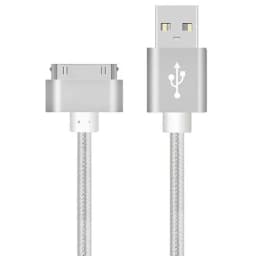 1M 2M USB Cable for iPhone 4S 4 3GS 3G Quick Charge Phone Charger Cable for iPad 1 2 3 iPod Nano iTouch 30 Pin Data Adapter Cord