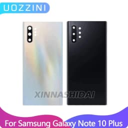 Cover For Samsung Galaxy Note 10 Plus N975 N9750 Battery Back Cover Rear Door Glass Panel Housing Case