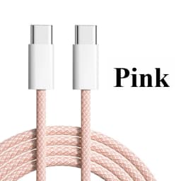 60W PD USB-C To USB C Fast Charger Cable for Apple IPhone 16 Pro Max 15 Plus Type-C Charging for Samsung Xiaomi IPad MacBook