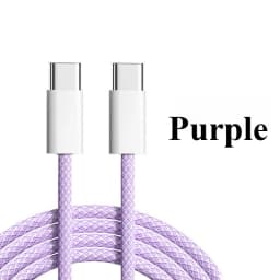 60W PD USB-C To USB C Fast Charger Cable for Apple IPhone 16 Pro Max 15 Plus Type-C Charging for Samsung Xiaomi IPad MacBook